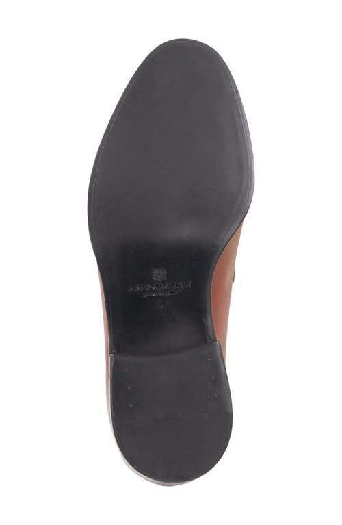 Bruno Magli Maioco Penny Loafer In Cognac Calf