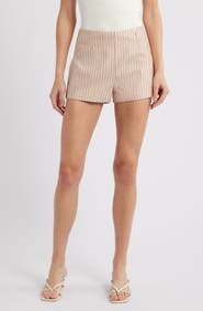 Faithfull the Brand Noto Cotton Blend Micro Shorts