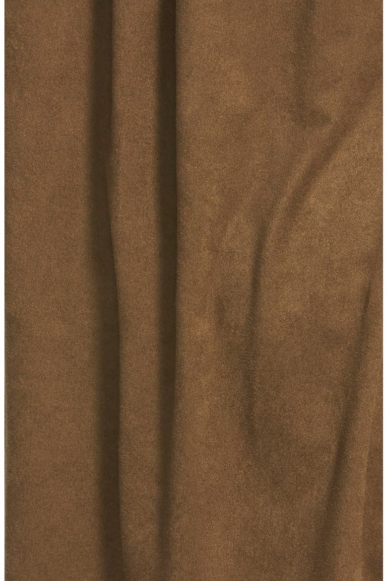 Faux Suede Oversize Tee, Alternate, color, OLIVE