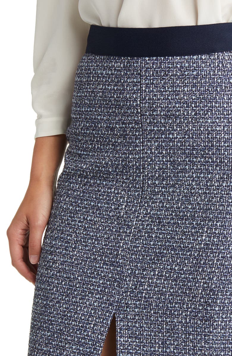 BOSS Vanorda Tweed Pencil Skirt, Alternate, color, 