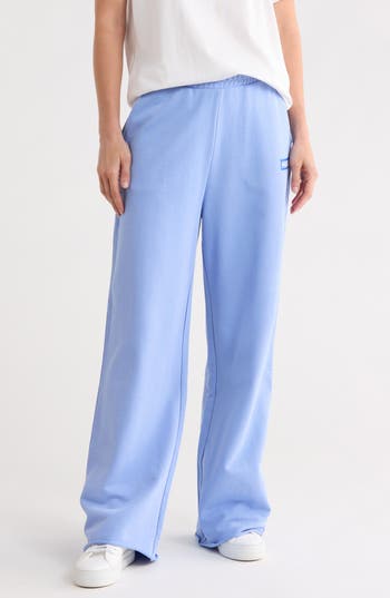 BOSS Wide Leg Joggers in Bright Blue at Nordstrom Rack, Size X-Small