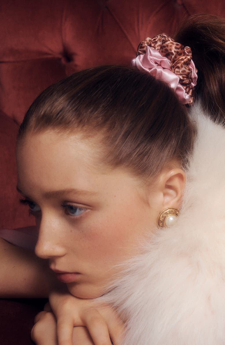 slip 2-Pack Large Silk Scrunchies, Alternate, color, 