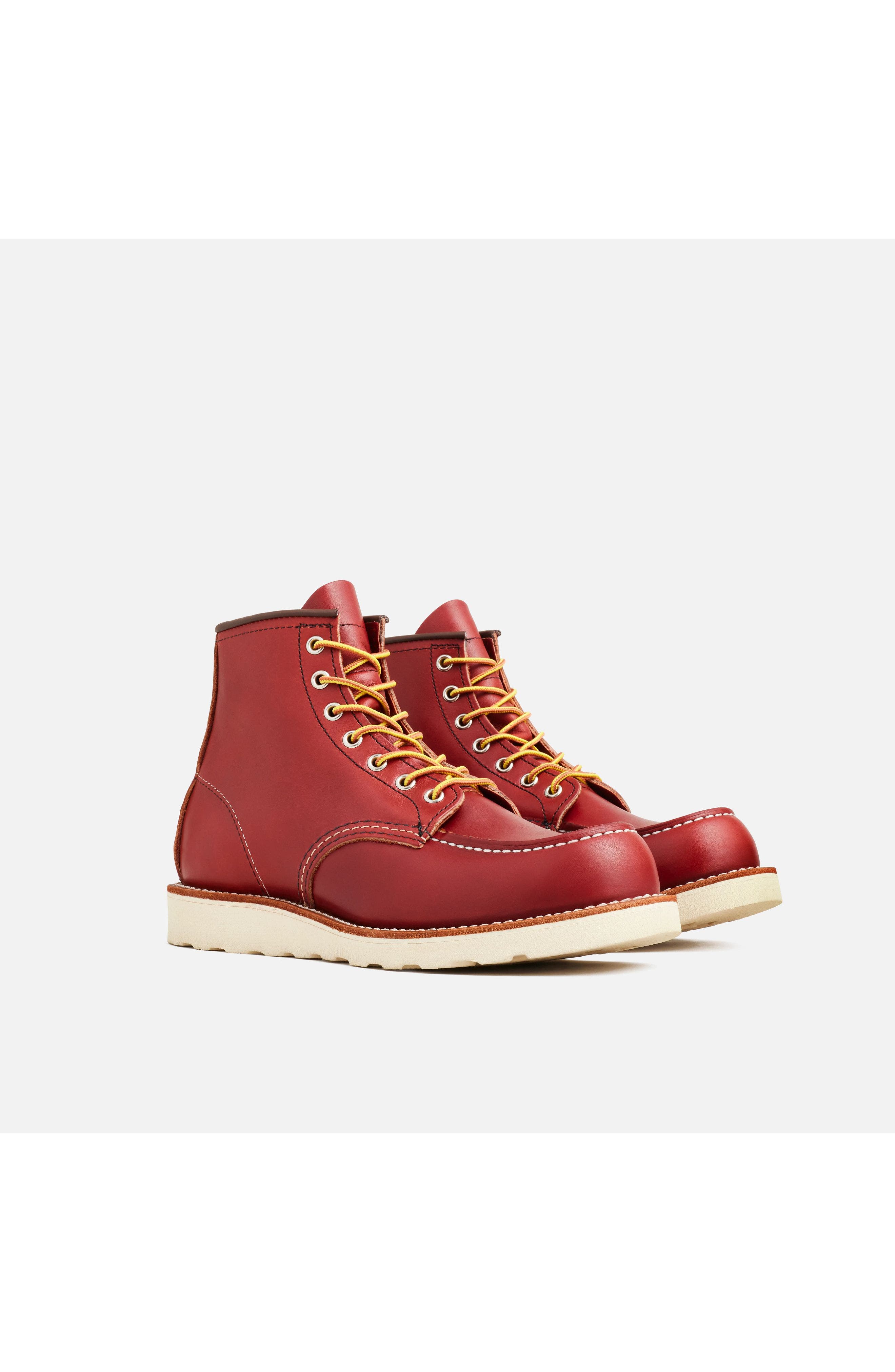 Red Wing Heritage Classic Moc<sup>®</sup> Russet Leather Boot, Alternate, color, Oro Russet Portage