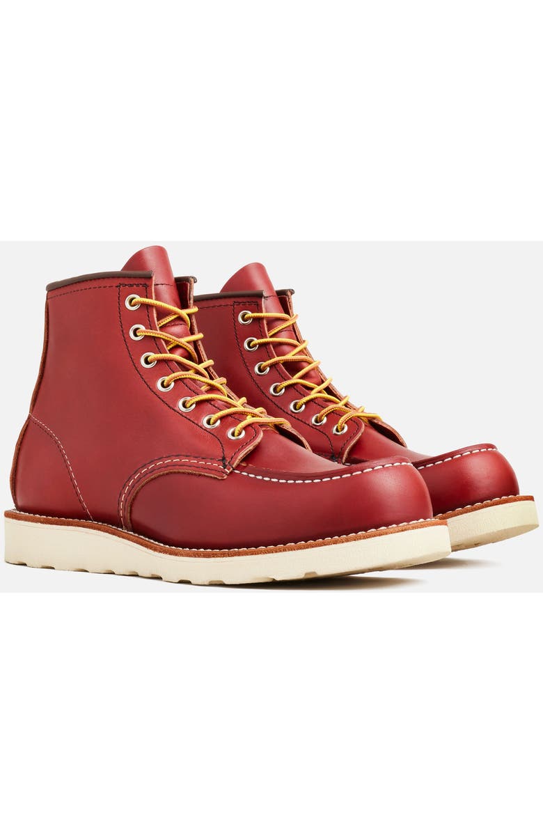 Red Wing Heritage Classic Moc<sup>®</sup> Russet Leather Boot, Alternate, color, Oro Russet Portage