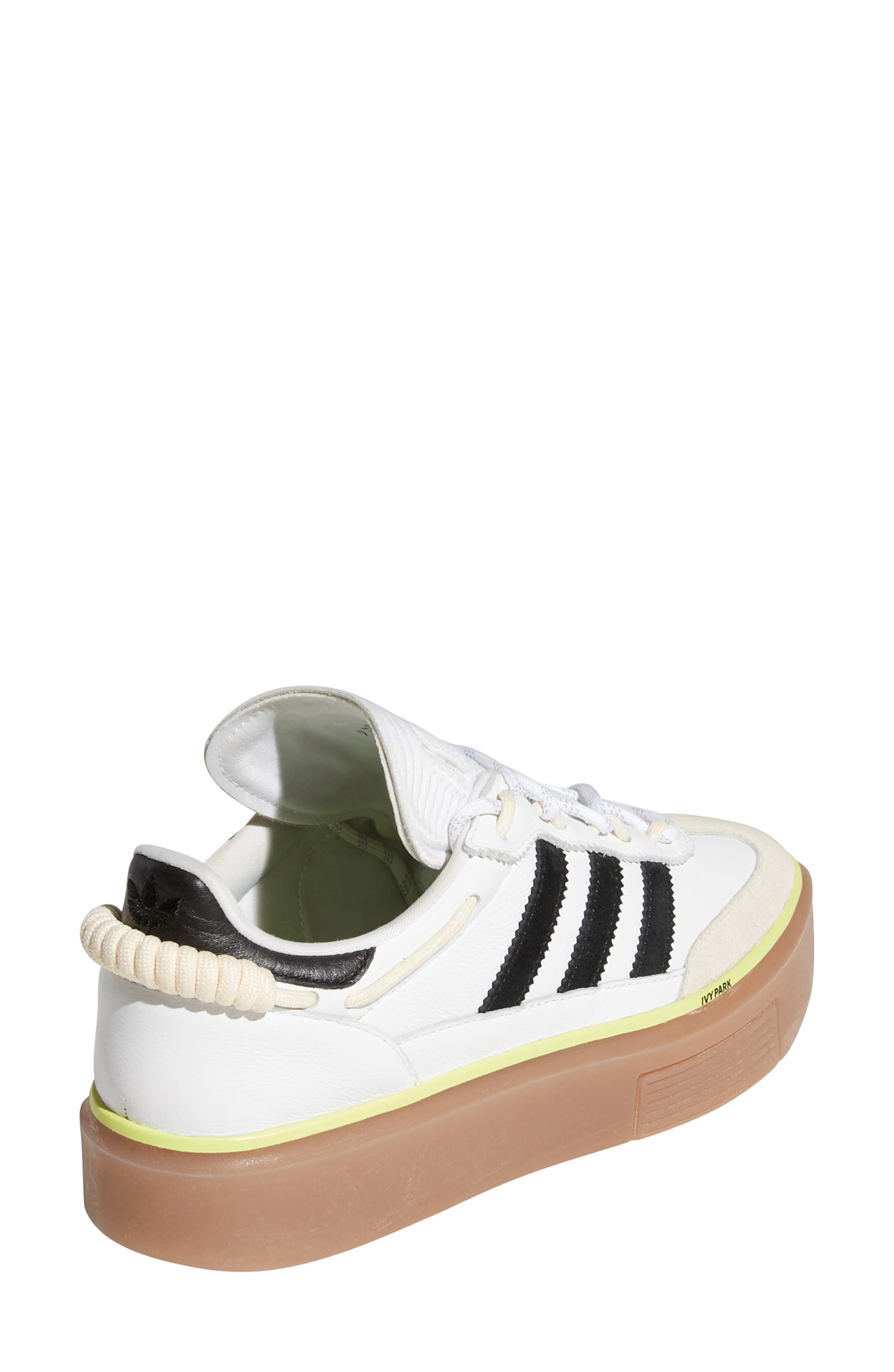 x IVY PARK Super Sleek 72 Platform Sneaker, Alternate, color, FTWRWHITE/ COREBLACK/ ECRUTINT