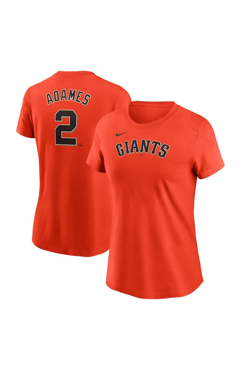 Nike Women's Nike Willy Adames Orange San Francisco Giants Fuse Name & Number T-Shirt, Main, color, Orange