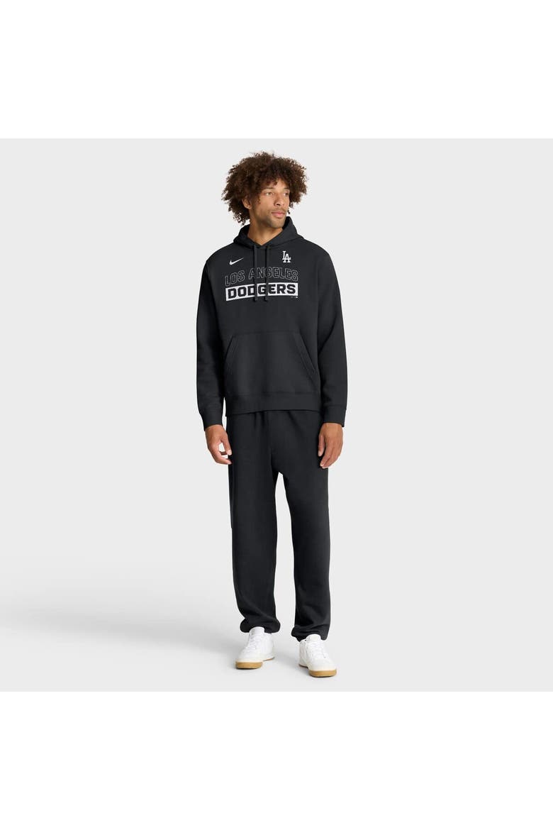 Men's Nike Black Los Angeles Dodgers Primetime Club Hoodie, Alternate, color, Black