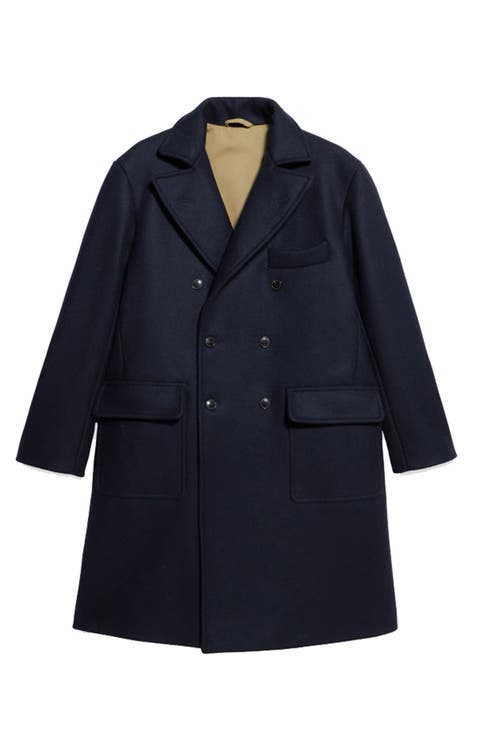 Serwilliam1 Wool Double-Breasted Coat