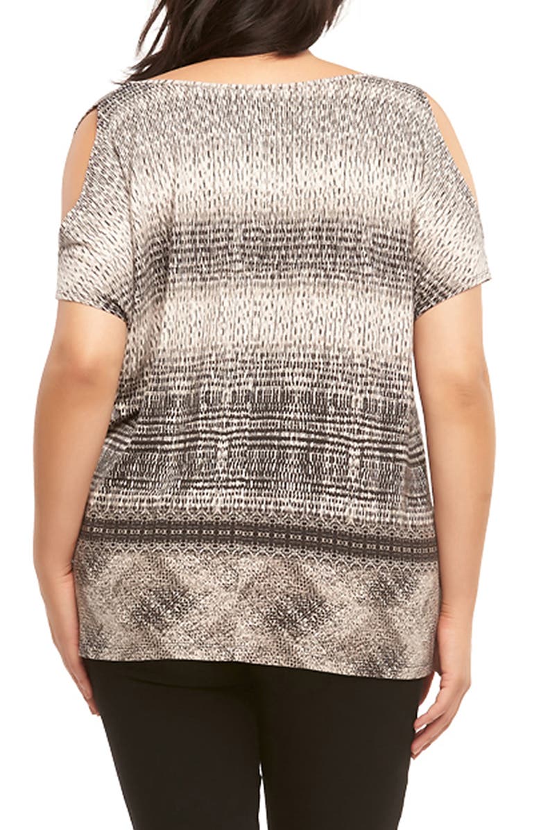 Tart Rocky Cold Shoulder Top, Alternate, color, Painted Gradient