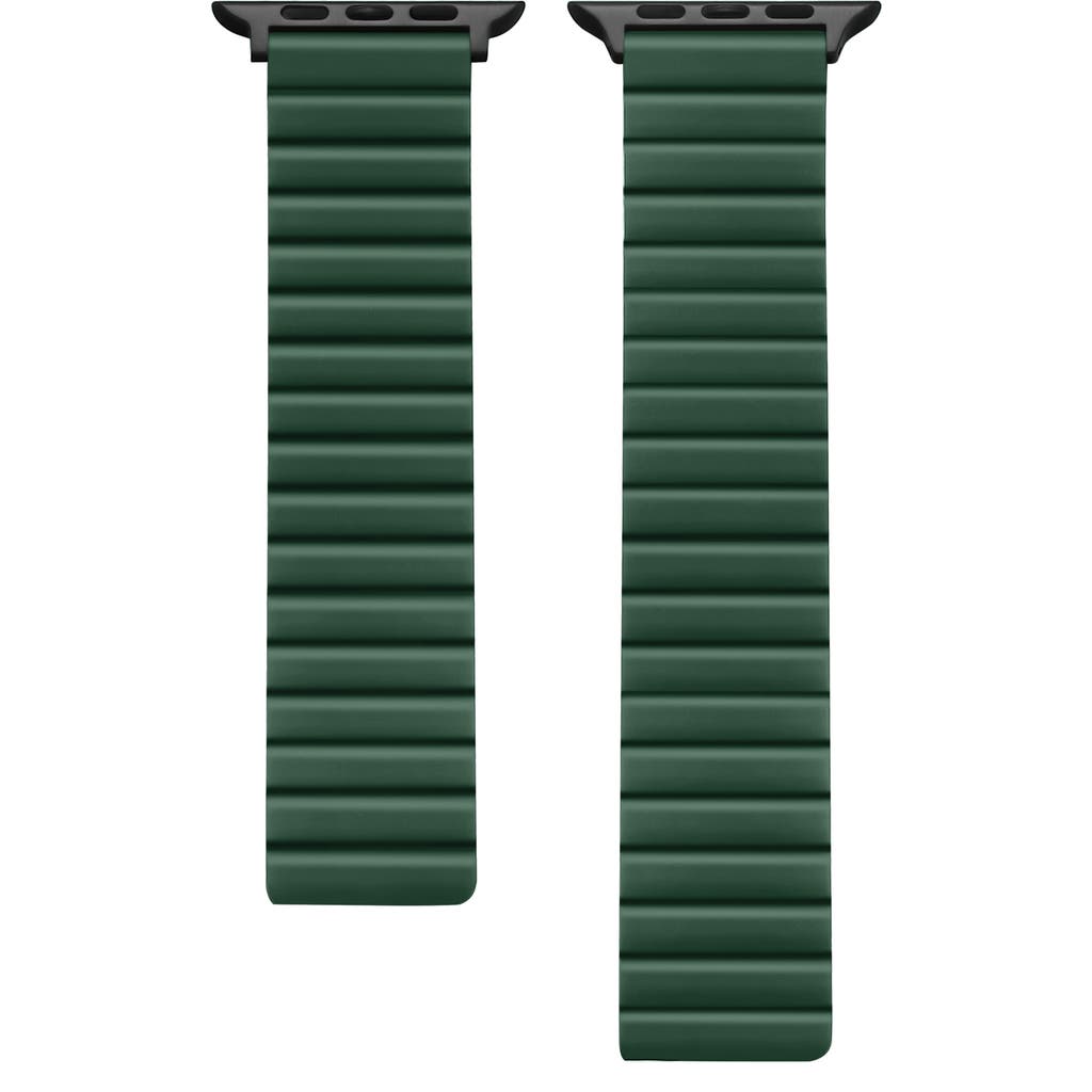 The Posh Tech Silicone Apple Watch® Watchband In Green