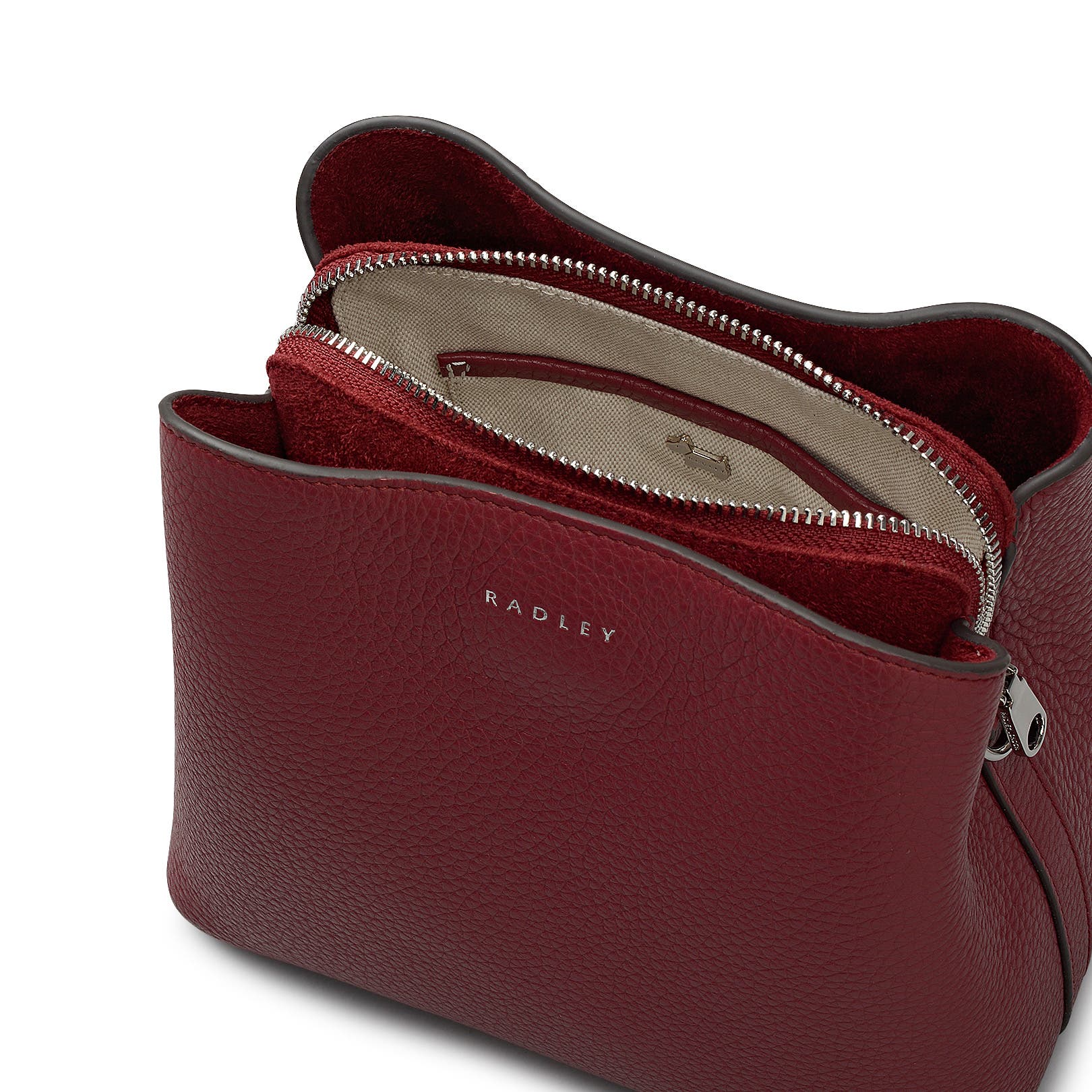 Dukes Place Small Compartment Crossbody Bag, Alternate, color, Carmine