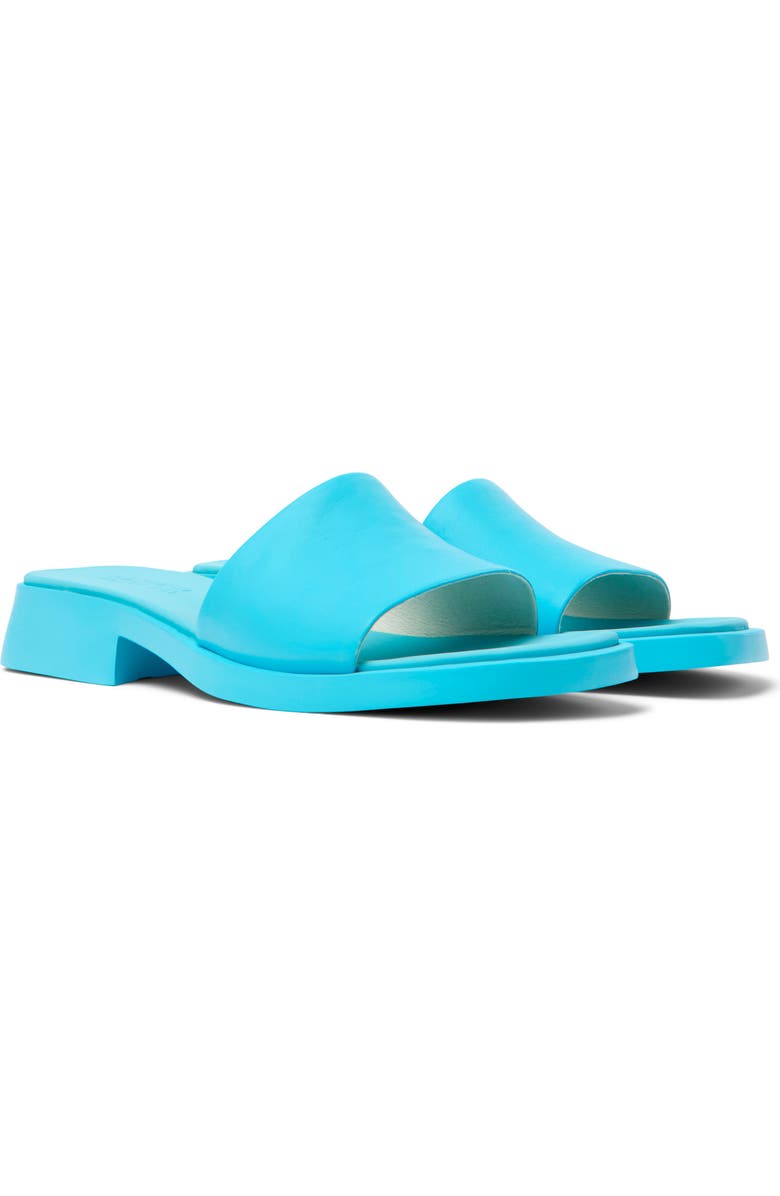 Camper Dana Slide Sandal, Main, color, Turquiose Aqua