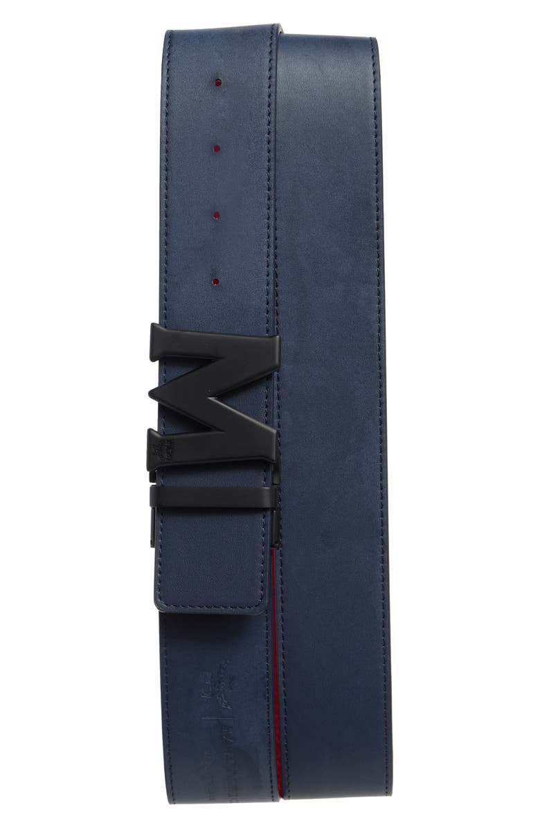 MCM Claus Reversible Cut-to-Size Belt, Alternate, color, Candy Red