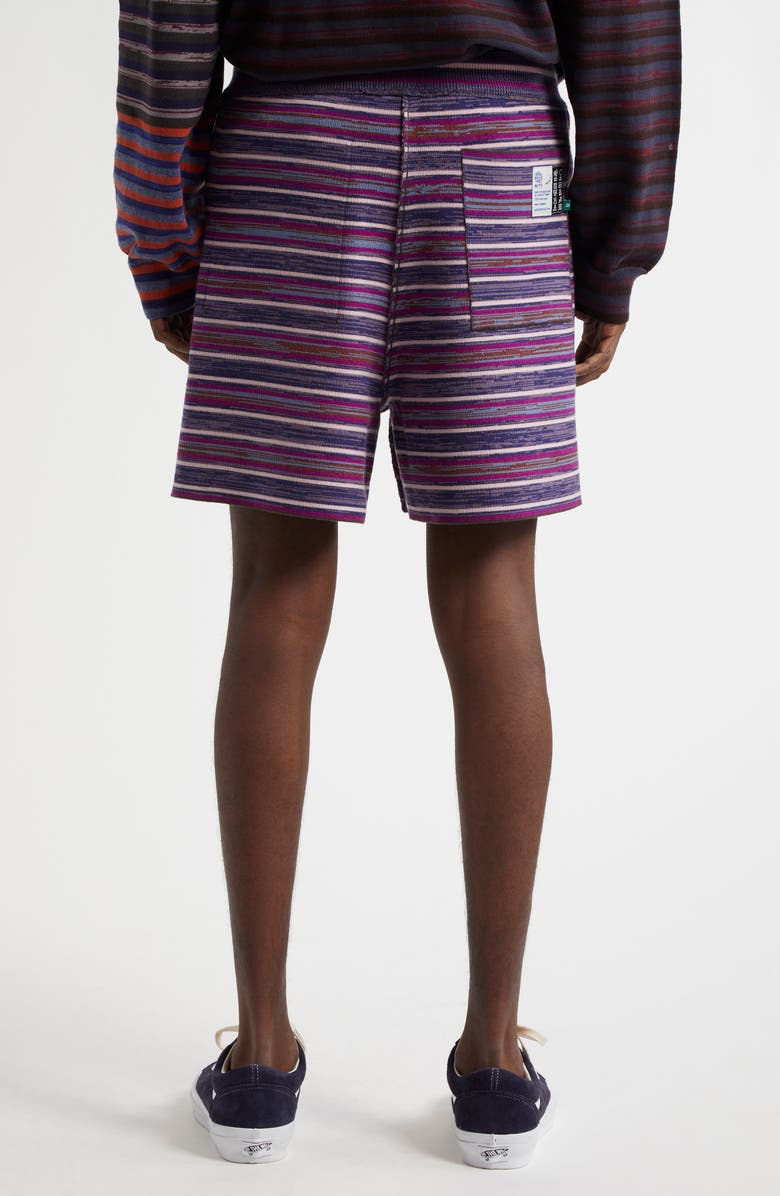 Waste Yarn Project Manu Stripe One Of A Kind Shorter Shorts, Alternate, color, Multi