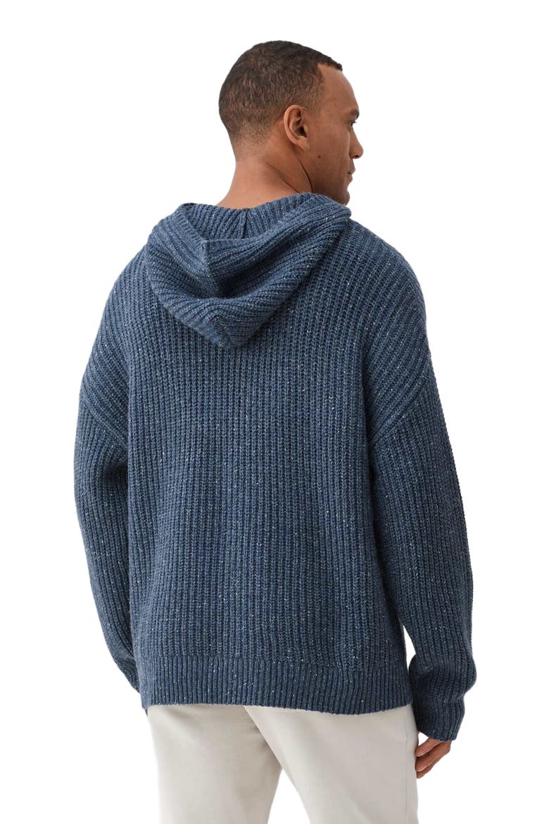 Stan Knit Hooded Sweater, Alternate, color, Navy Heather