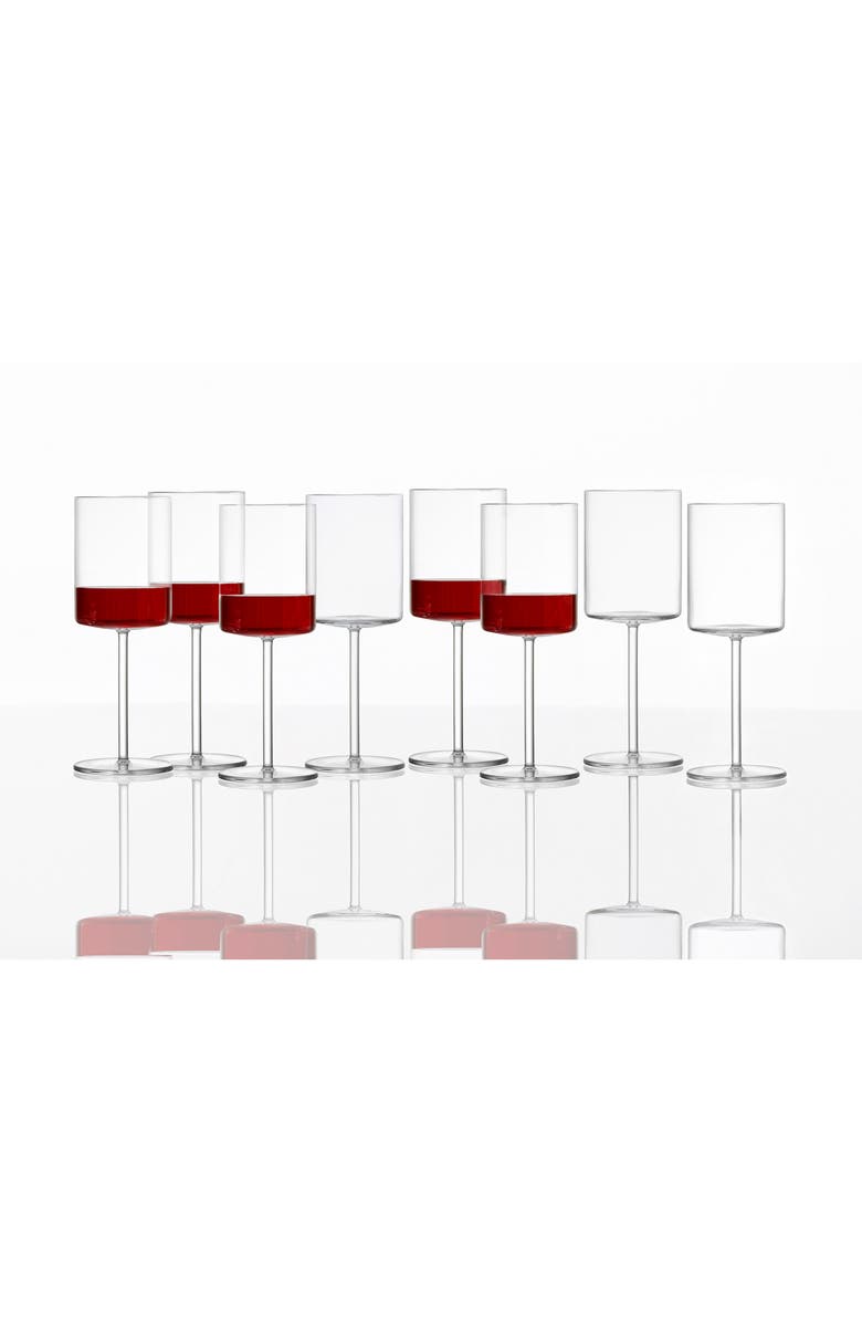 Zwiesel Glass Schott Zwiesel Modo Set of 4 Red Wine Glasses, Alternate, color, Clear