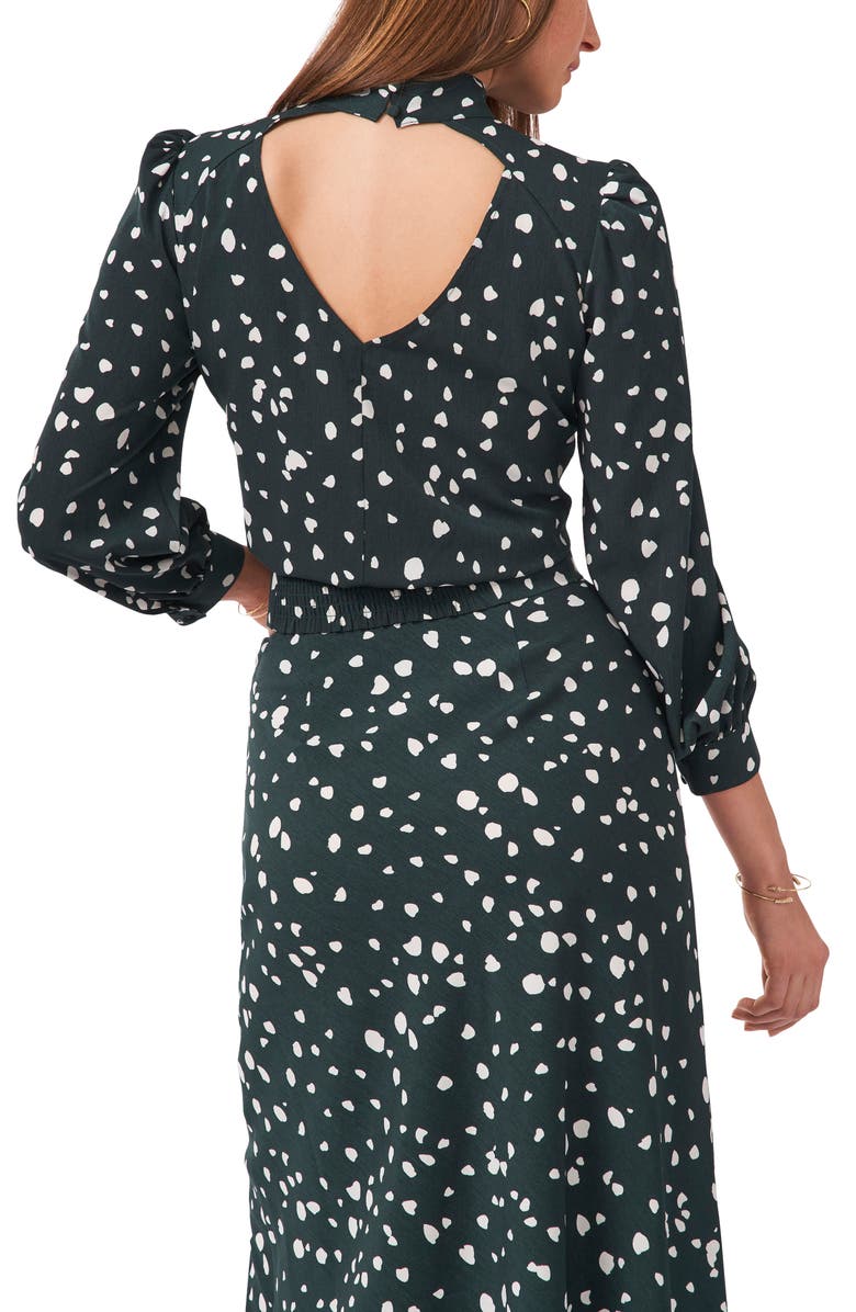 1.STATE Mock Neck Long Sleeve Crop Top, Alternate, color, 