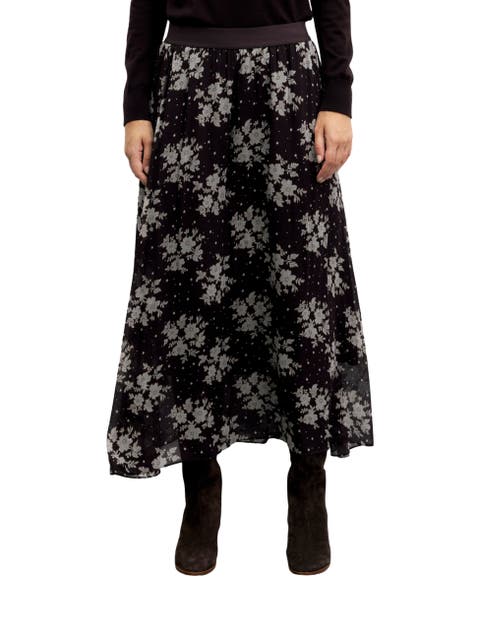 Tessy Floral Midi Skirt