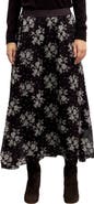 GERARD DAREL Tessy Floral Midi Skirt