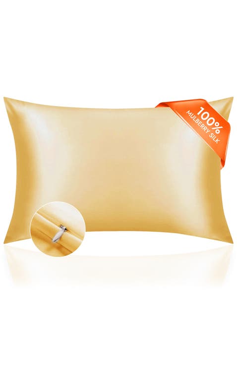 22Momme Mulberry Silk Hidden Zipper Pillowcase