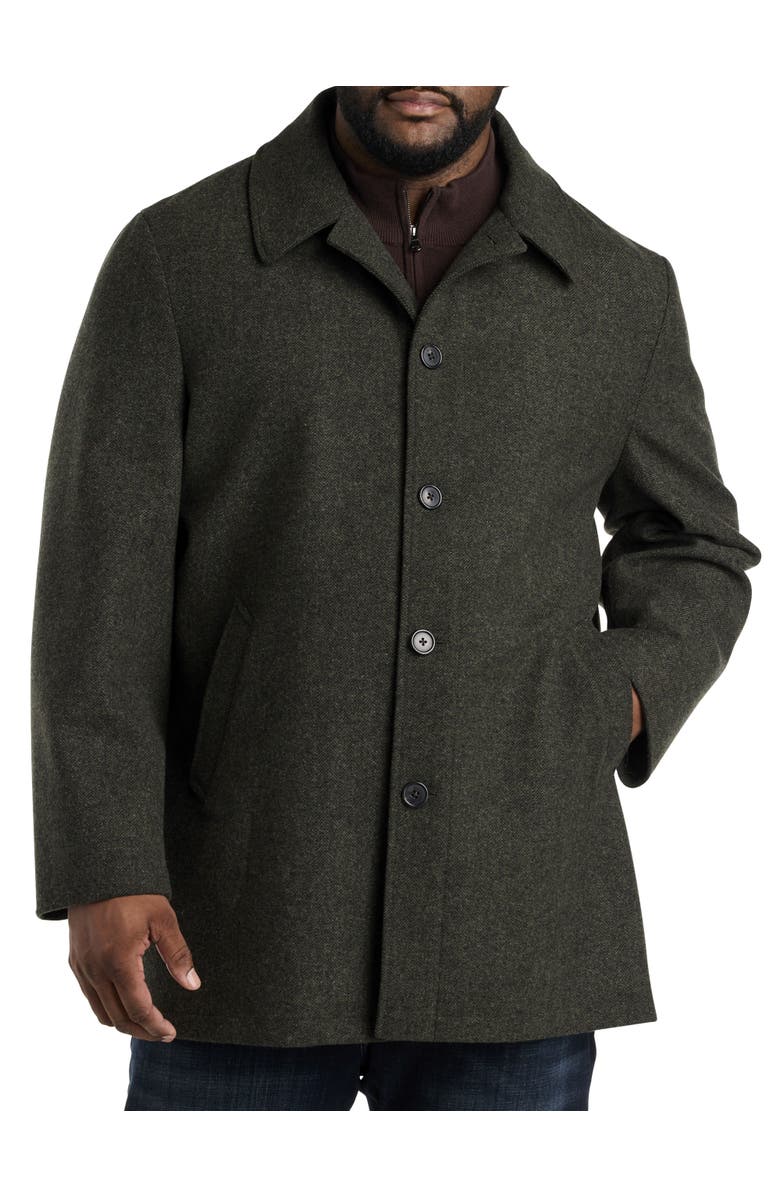 Michael Kors Kurt Overcoat, Alternate, color, Olive