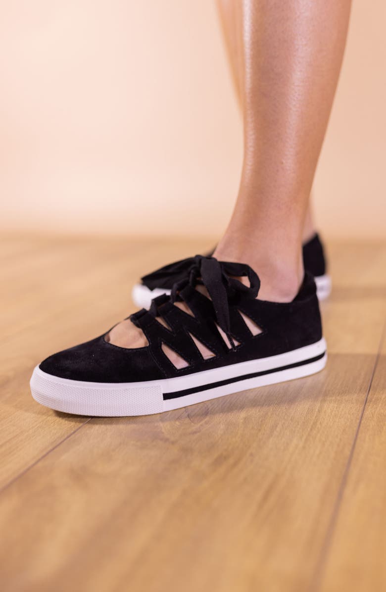 L'Amour des Pieds Kanav Sneaker, Alternate, color, Black