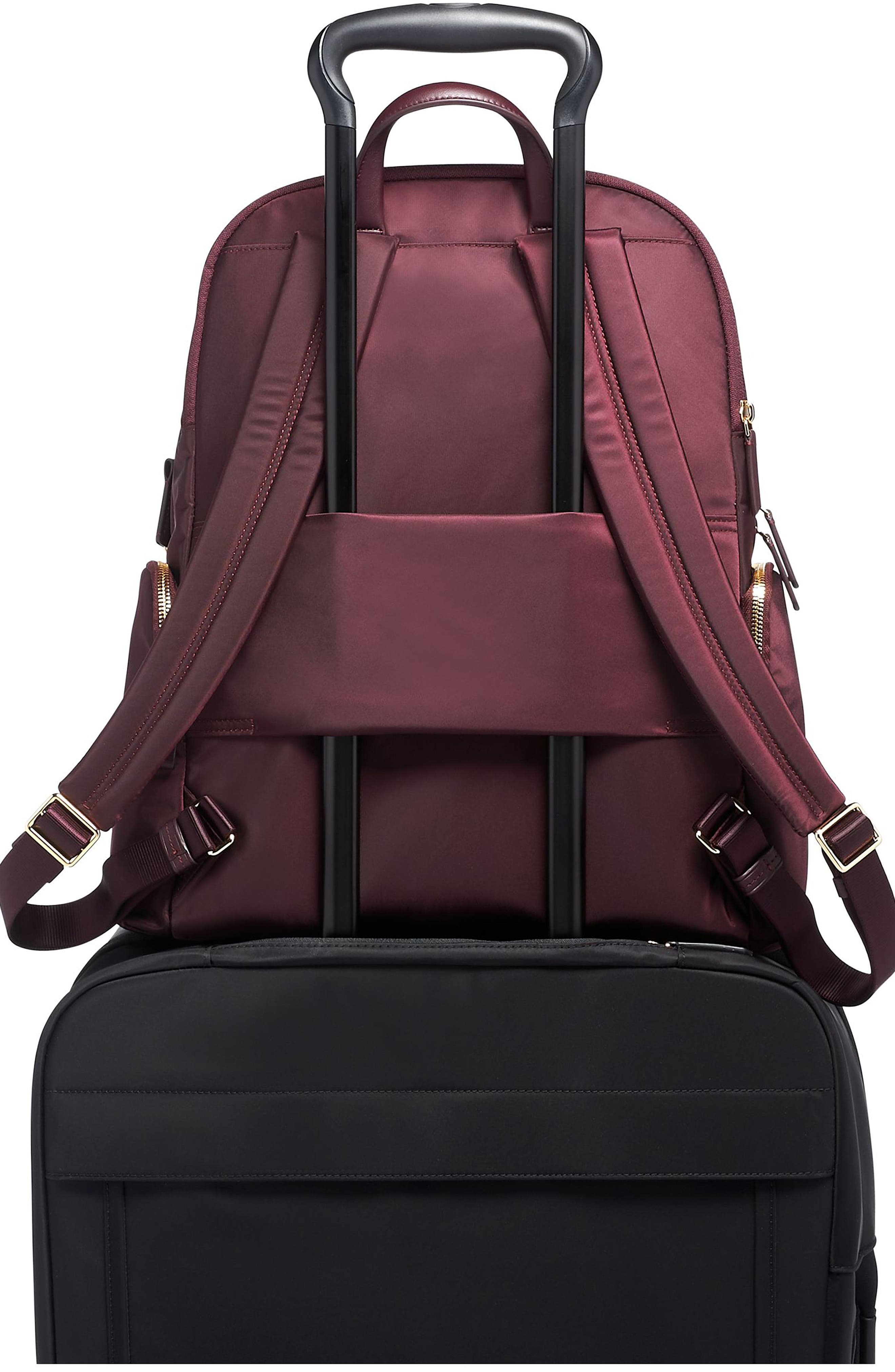 Voyageur Carson Nylon Backpack, Alternate, color, PORT