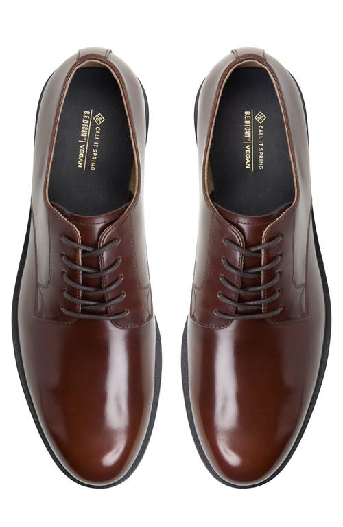 Call It Spring Donatello Derby In Cognac