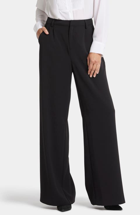 High Waist Wide Leg Pants