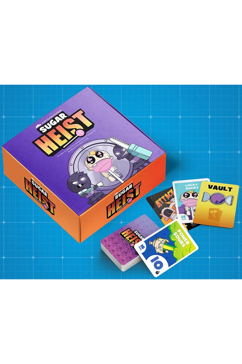 Sugar Heist Strategy Card Game, Ages 12+, Alternate, color, Multicolored