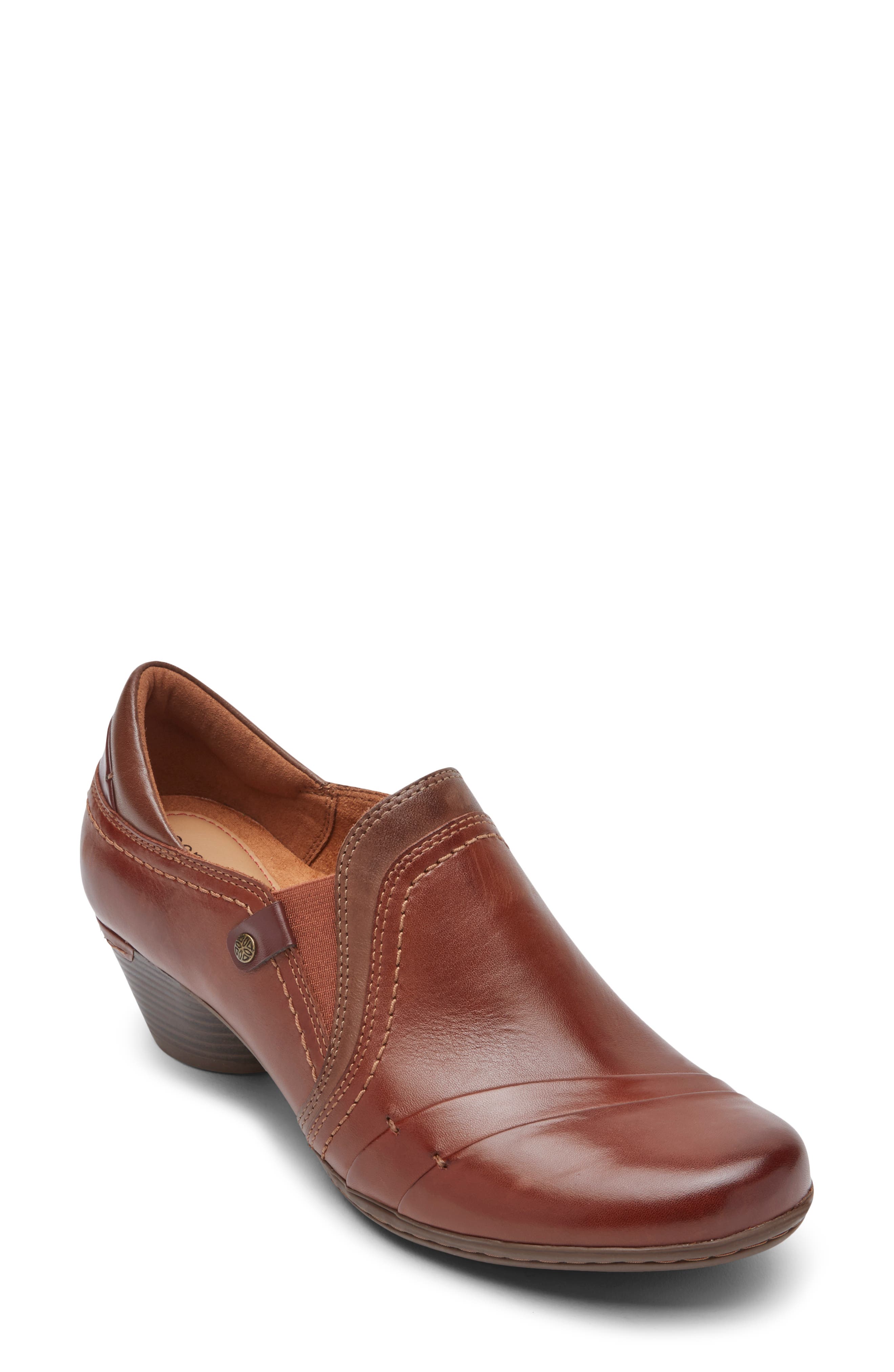 Laurel Pump, Main, color, TAN LEATHER