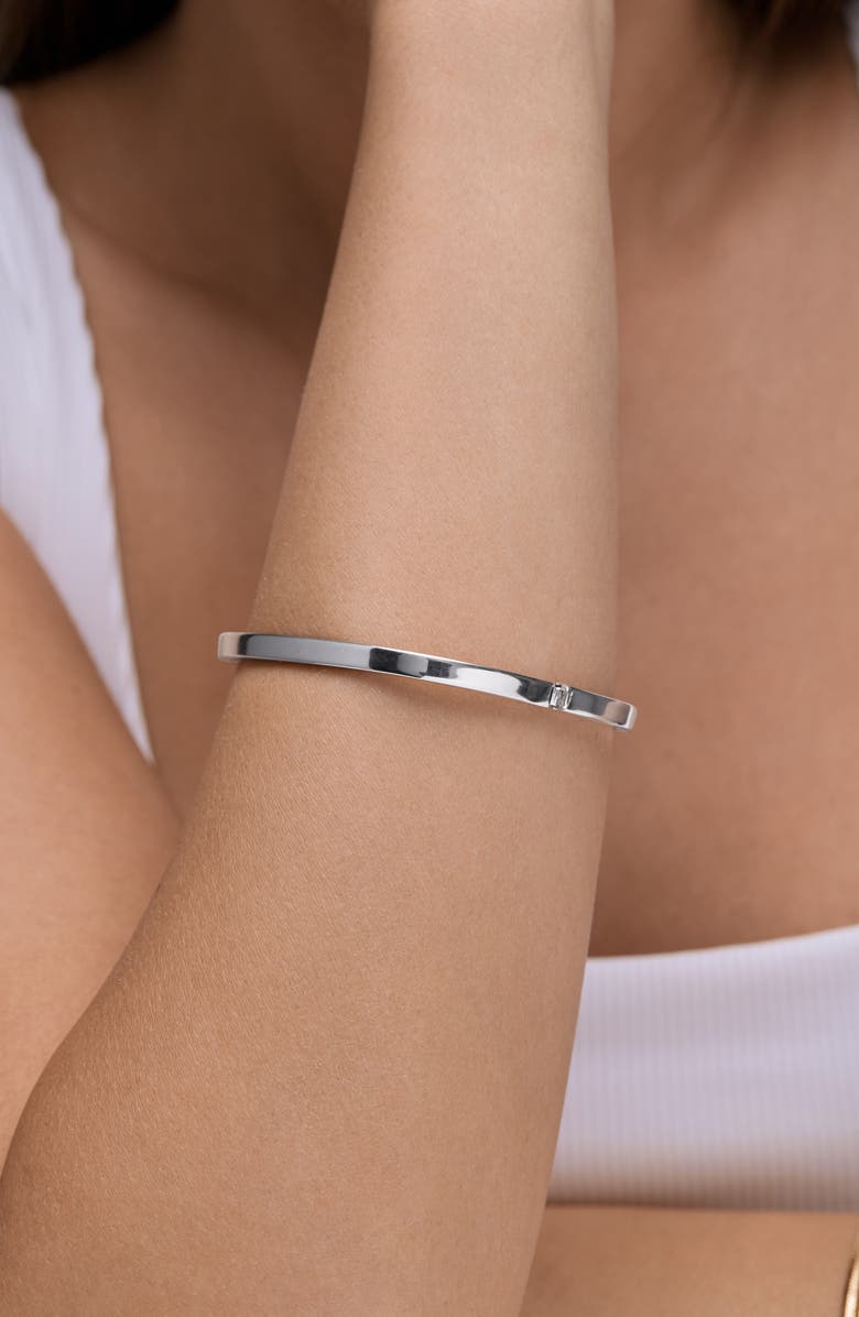 Bony Levy 14K Gold Rectangular Bracelet, Alternate, color, 14K White Gold