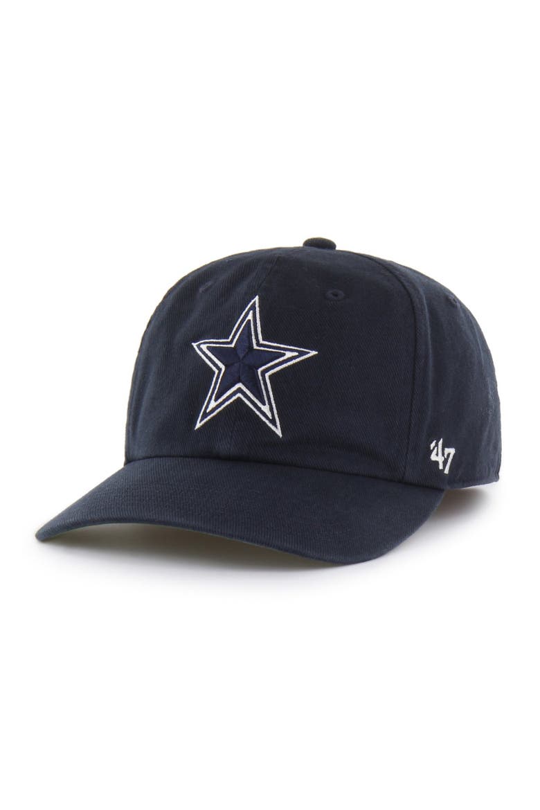 Men's '47 Navy Dallas Cowboys Franchise Fitted Hat, Main, color, Navy