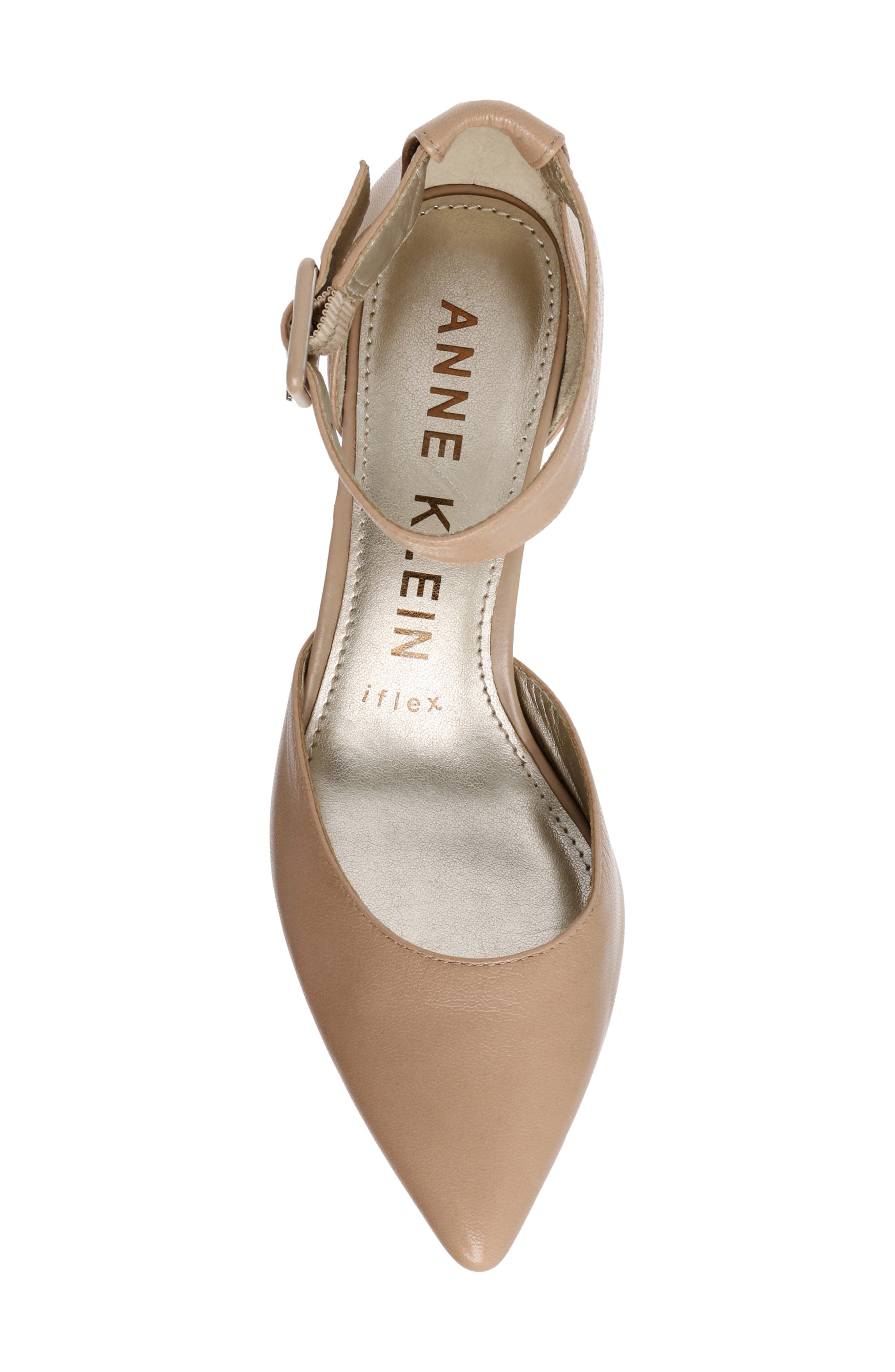 Fabulist Ankle Strap Pump, Alternate, color, NATURAL