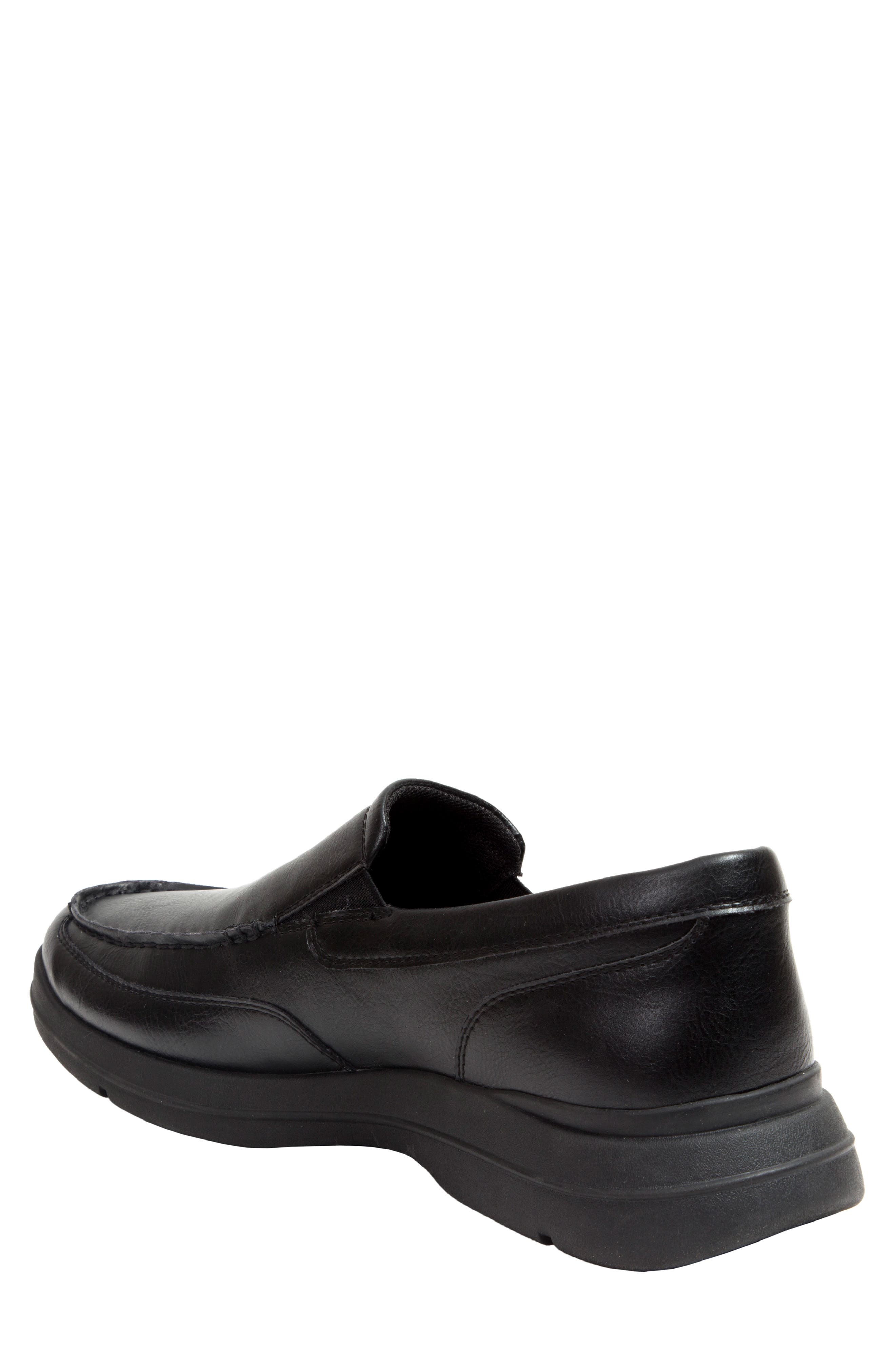 Deer Stags Spartan Slip-On Sneaker, Alternate, color, Black