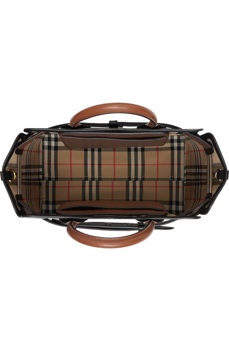 Burberry Small Belt Triple Stud Leather Bag, Alternate, color,