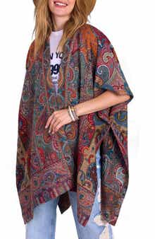 SAACHI Drape Poncho