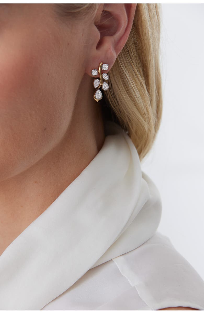 Sara Weinstock Lierre Pavé Diamond Drop Earrings, Alternate, color, 