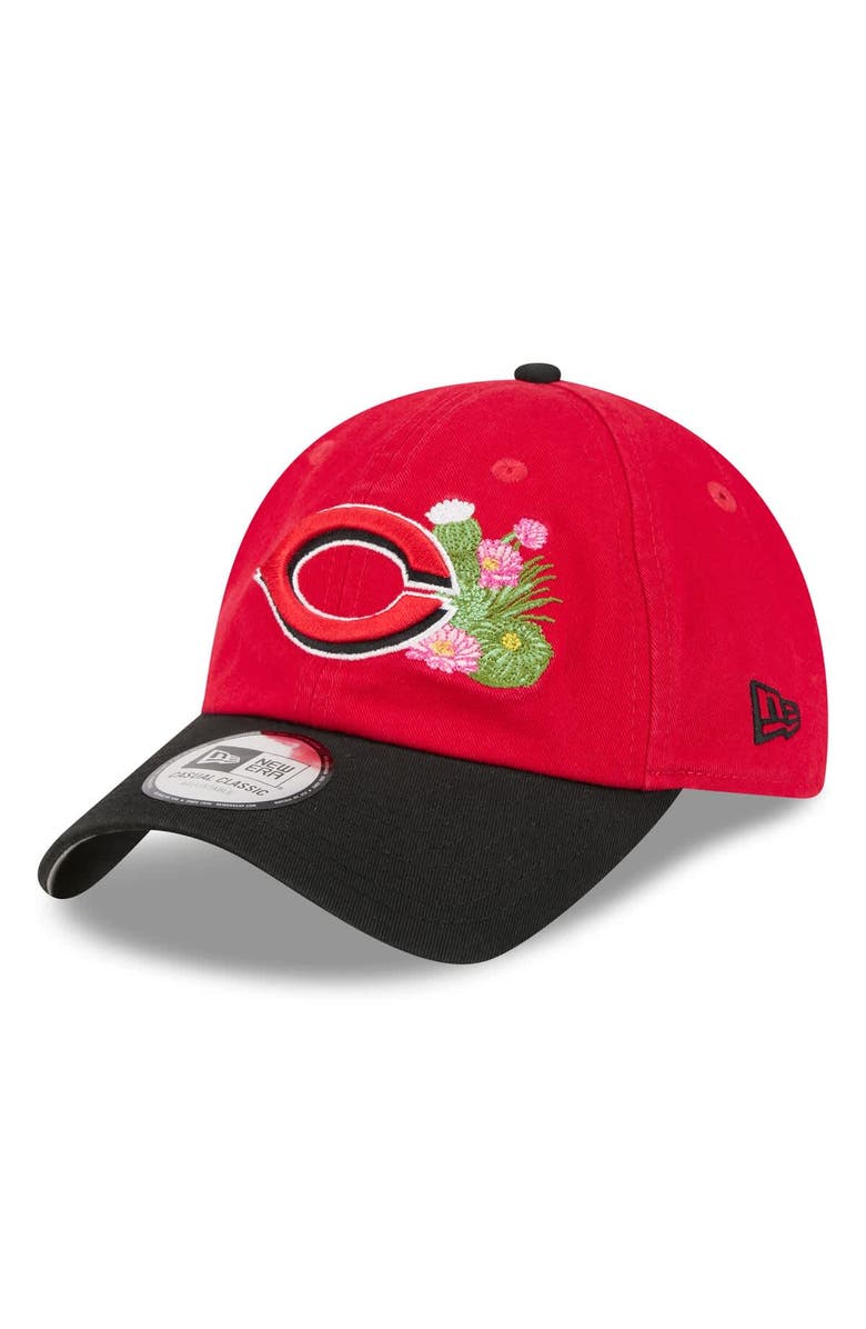 New Era Men's New Era  Red/Black Cincinnati Reds 2026 Spring Training Casual Classic Adjustable Hat, Alternate, color, 