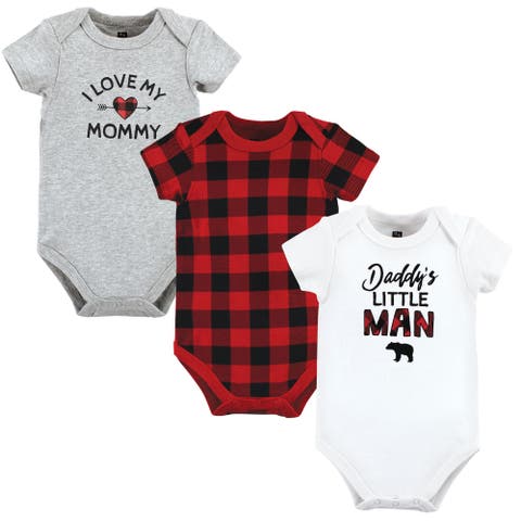 Little Soft Cotton All-in-One Outfits, Set of 3 (Baby)