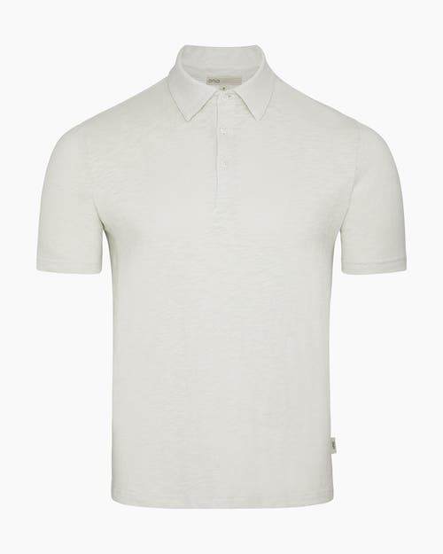 Onia Heavyweight Slub Polo In White