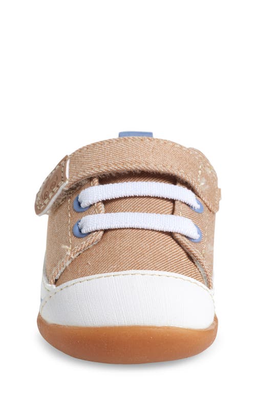 See Kai Run Kids' Stevie Mini Sneaker In Khaki