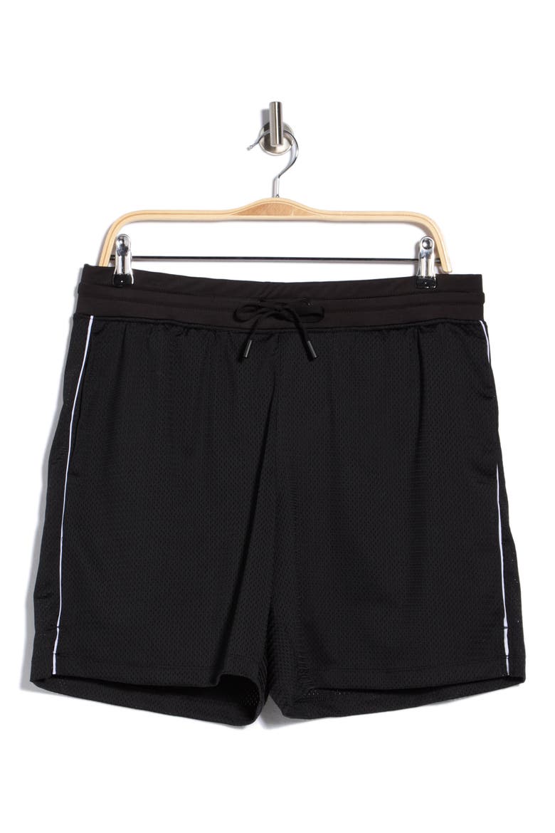 Mesh Coolcore Shorts, Alternate, color, BLACK