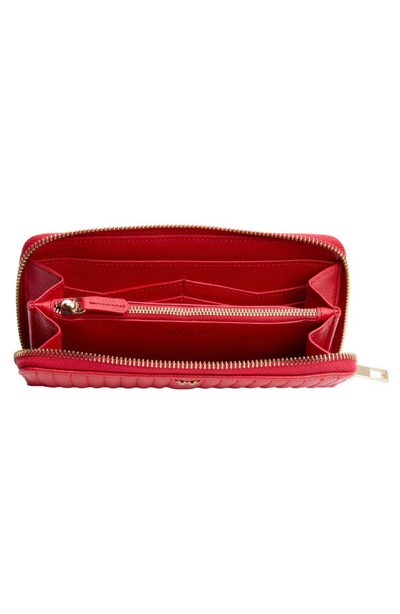 WOLF Mimi Continental Wallet, Alternate, color, Red
