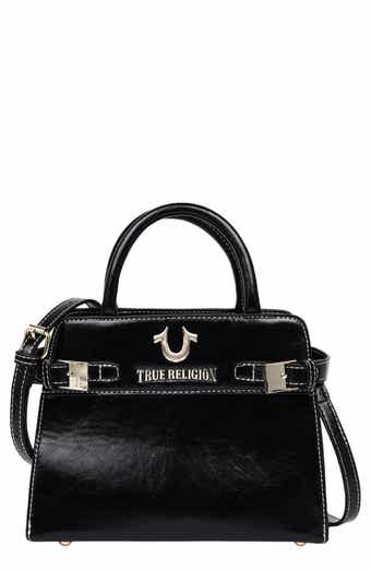 True Religion Buckle Tab Tote Bag