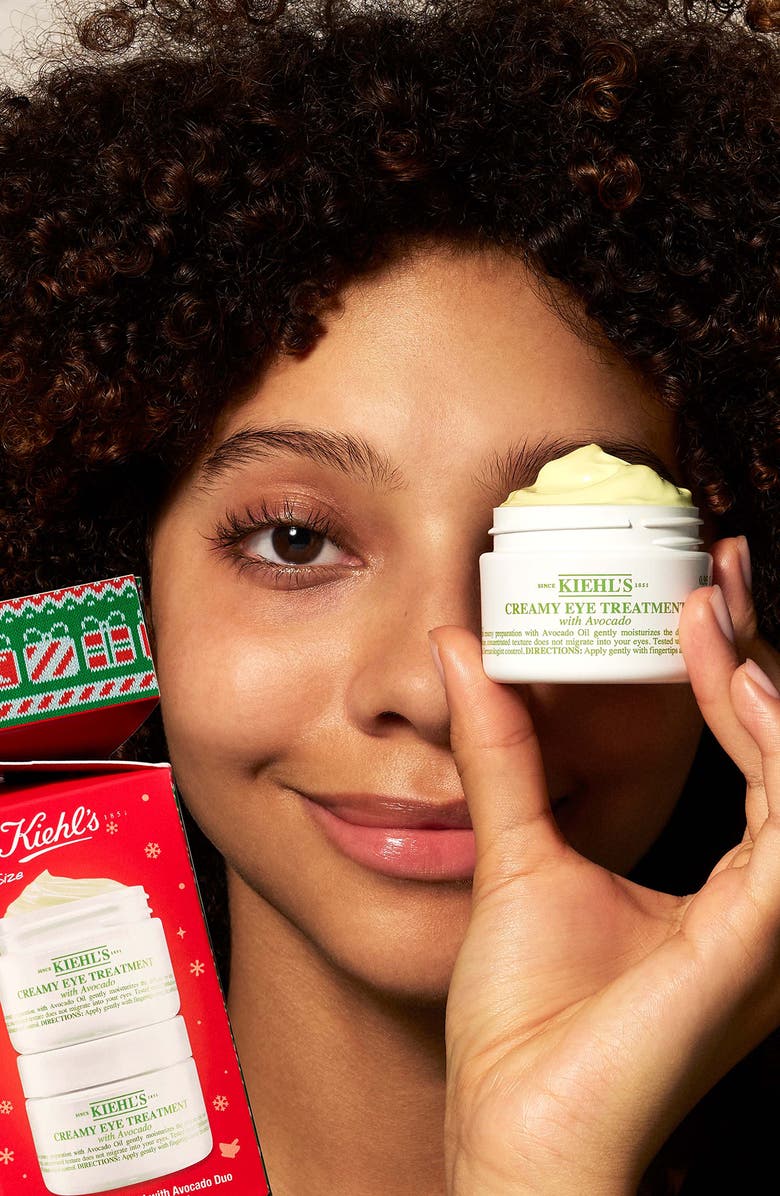 Kiehl's Since 1851 Creamy Eye Treatment with Avocado Nourishing Eye Cream Set USD $110 Value, Alternate, color,