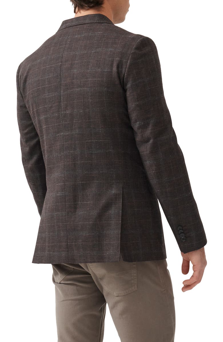 Rodd & Gunn South Oamaru Plaid Wool Blend Sport Coat, Alternate, color,