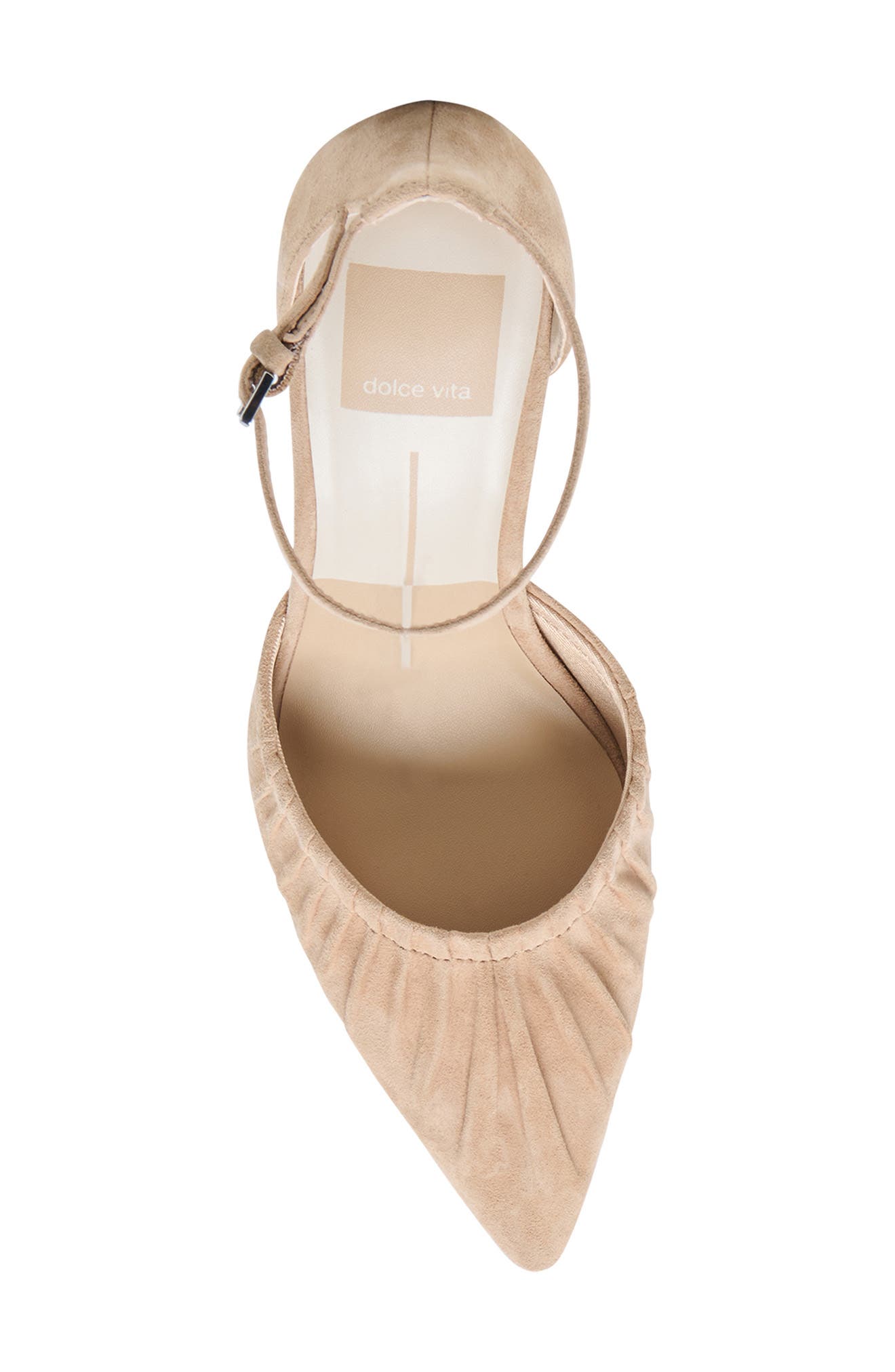 Kylo Ankle Strap Pump, Alternate, color, CAMEL SUEDE