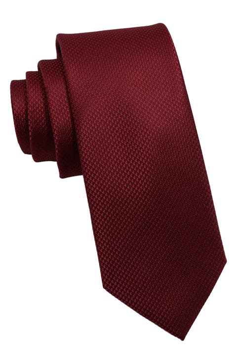 Solid Textured Tie