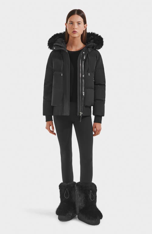 Rudsak Cieyna Down Bomber In Black